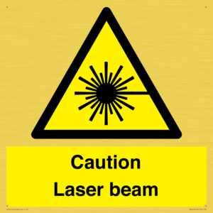 Caution Laser beam